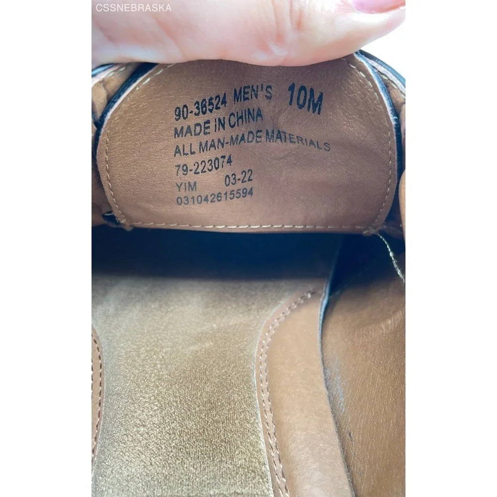 Dockers Black Men's Oxford Size 10 M All Men Made Materials - Size 10‎